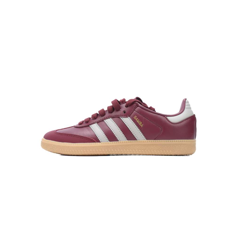 Adidas Samba Granate Suela "Gum"