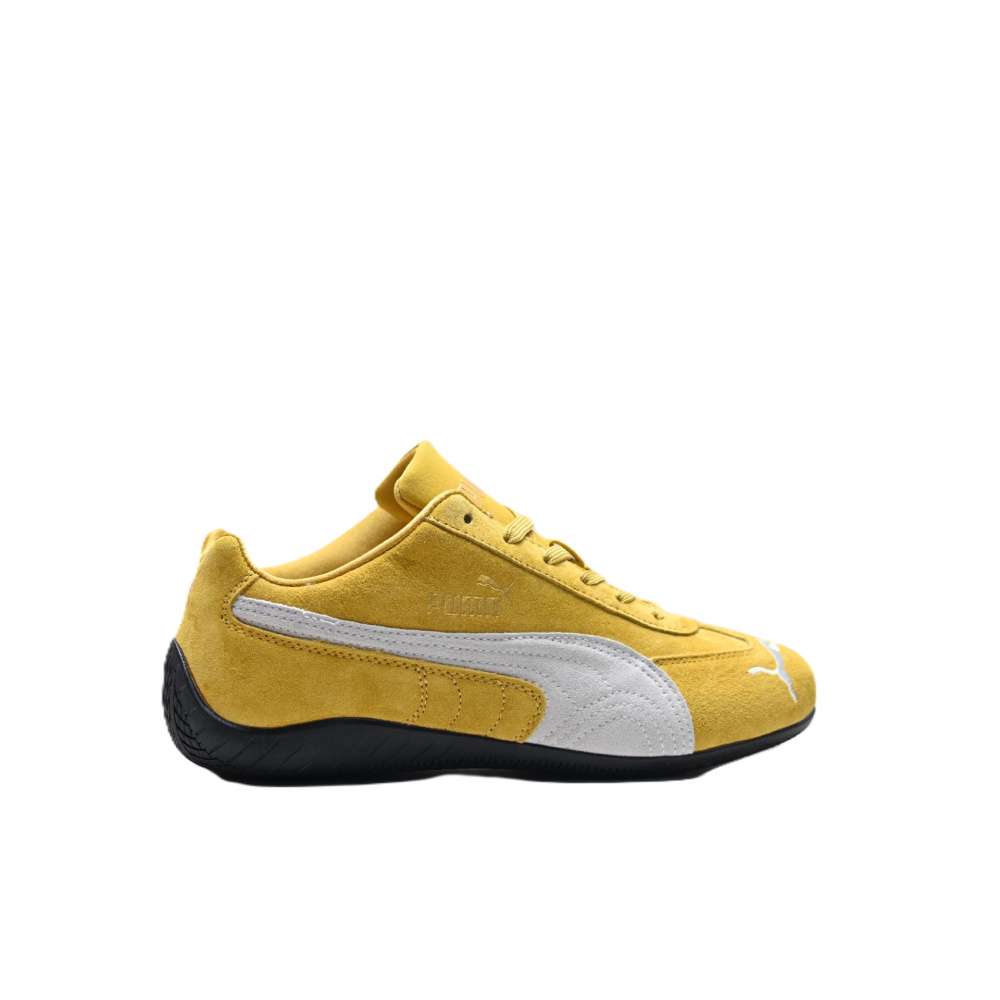 Puma Speedcat en amarillo con Formstrip blanco