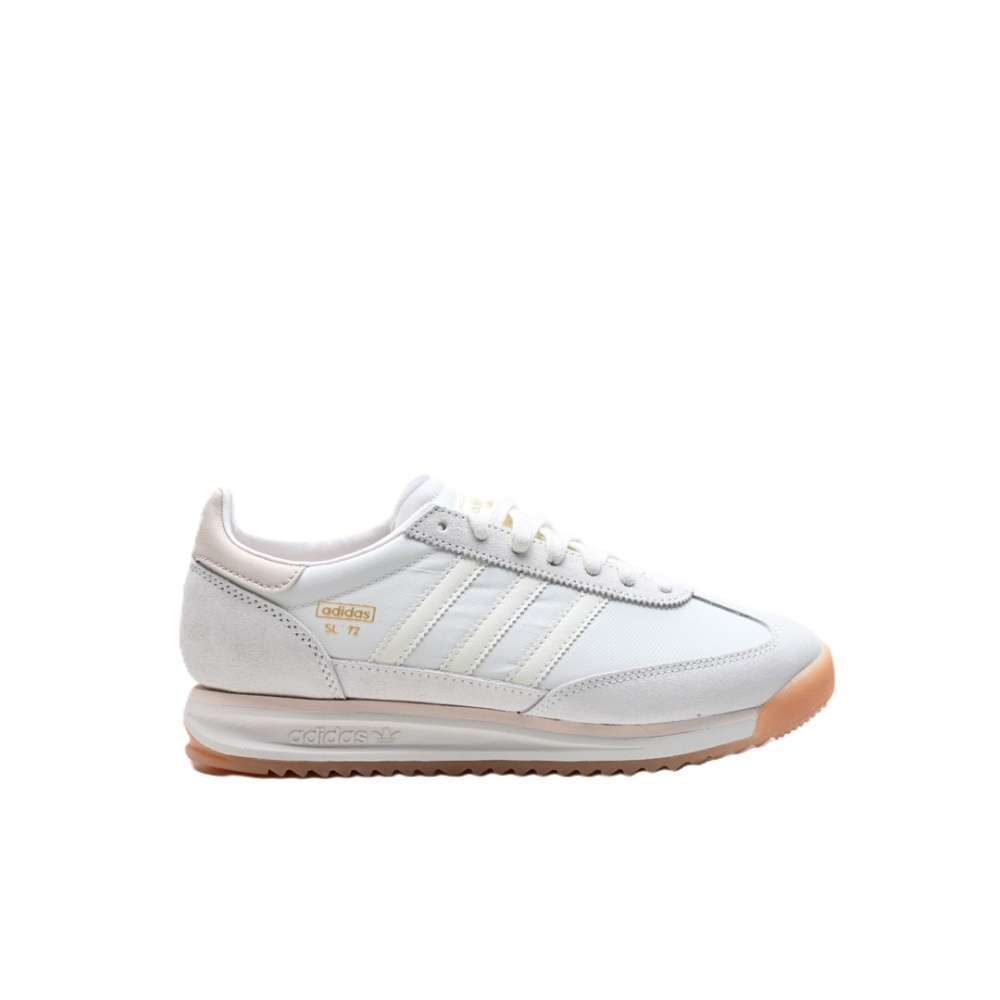 Adidas SL72 Blancas con Líneas Blancas