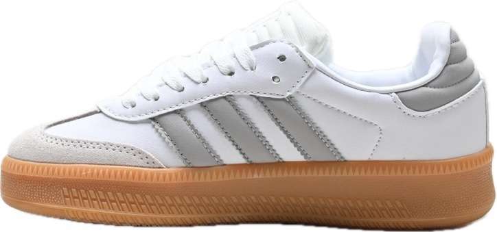 Adidas Samba XLG Blancas y Grises - Imagen 3
