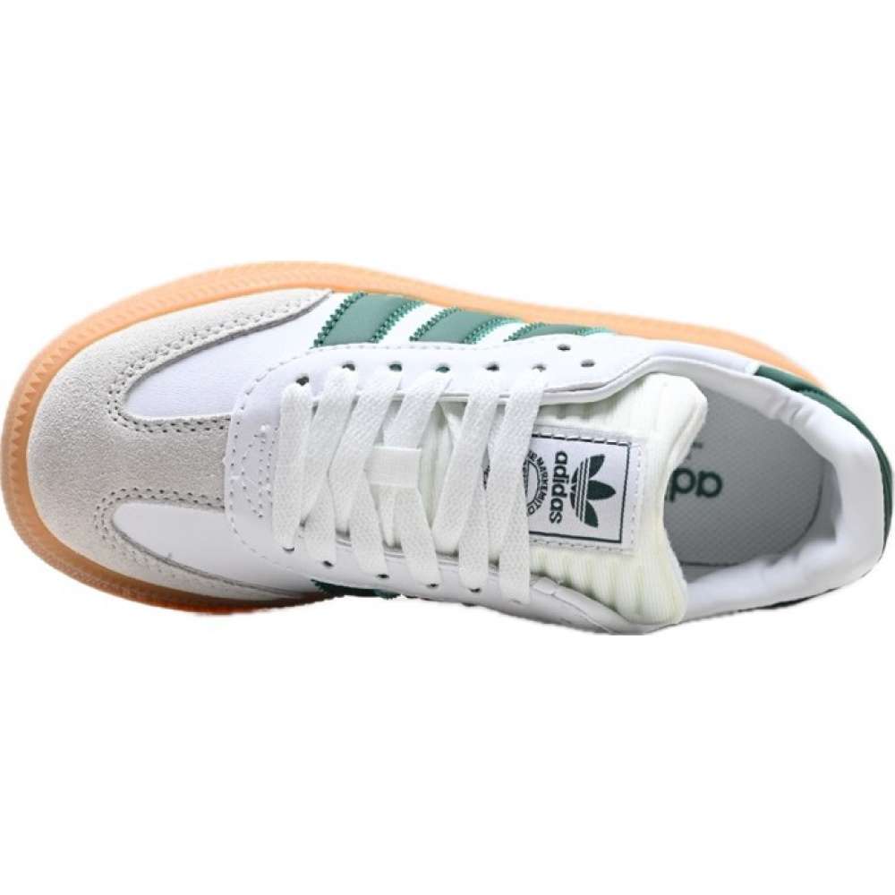 Alternative view of Adidas Samba XLG Blancas y Verdes
