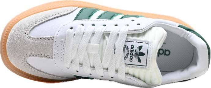 Adidas Samba XLG Blancas y Verdes - Imagen 2