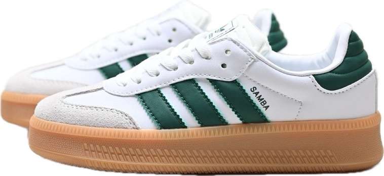 Adidas Samba XLG Blancas y Verdes - Imagen 4