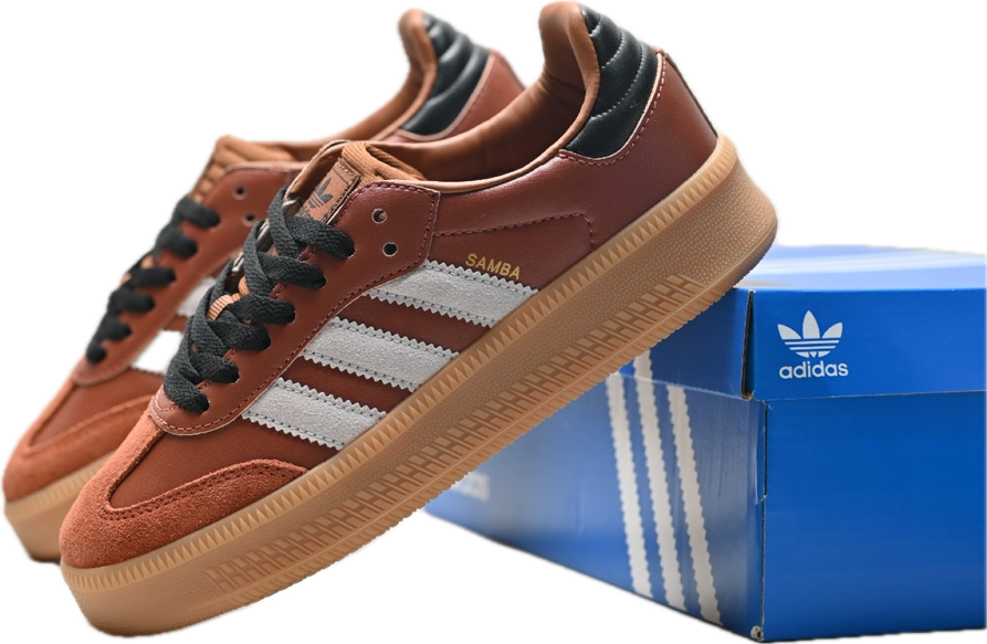 Adidas Samba XLG Marrón Cuero - Imagen 6