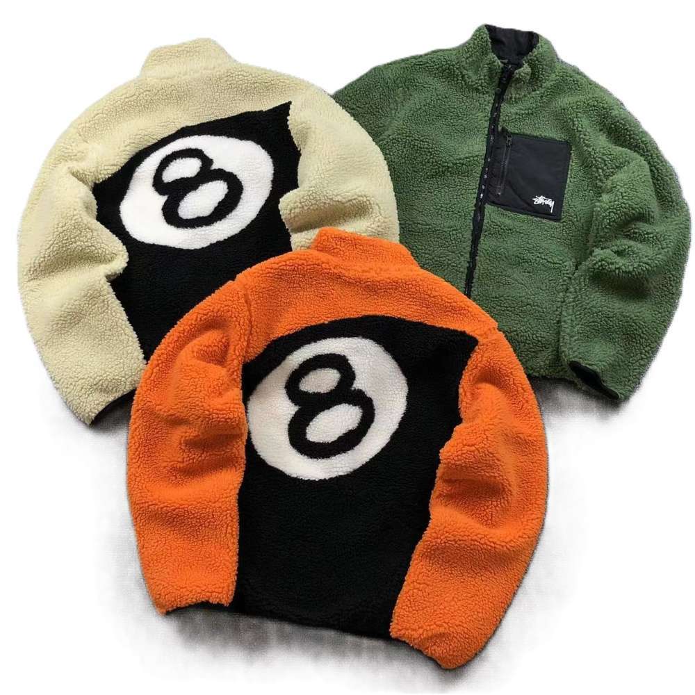 Chaqueta Stussy Bola 8 Felpa Reversible