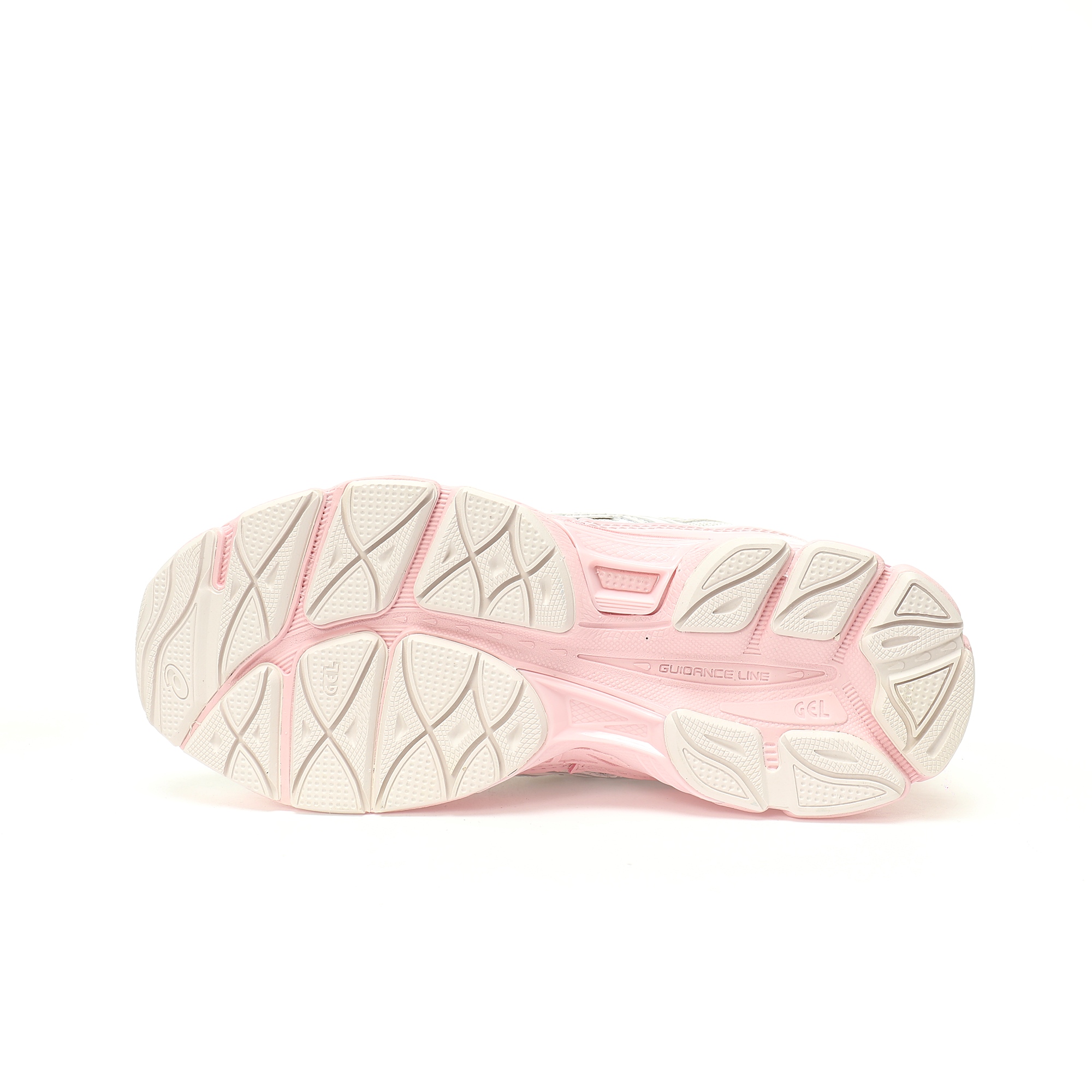 Asics blancas con rosa para mujer