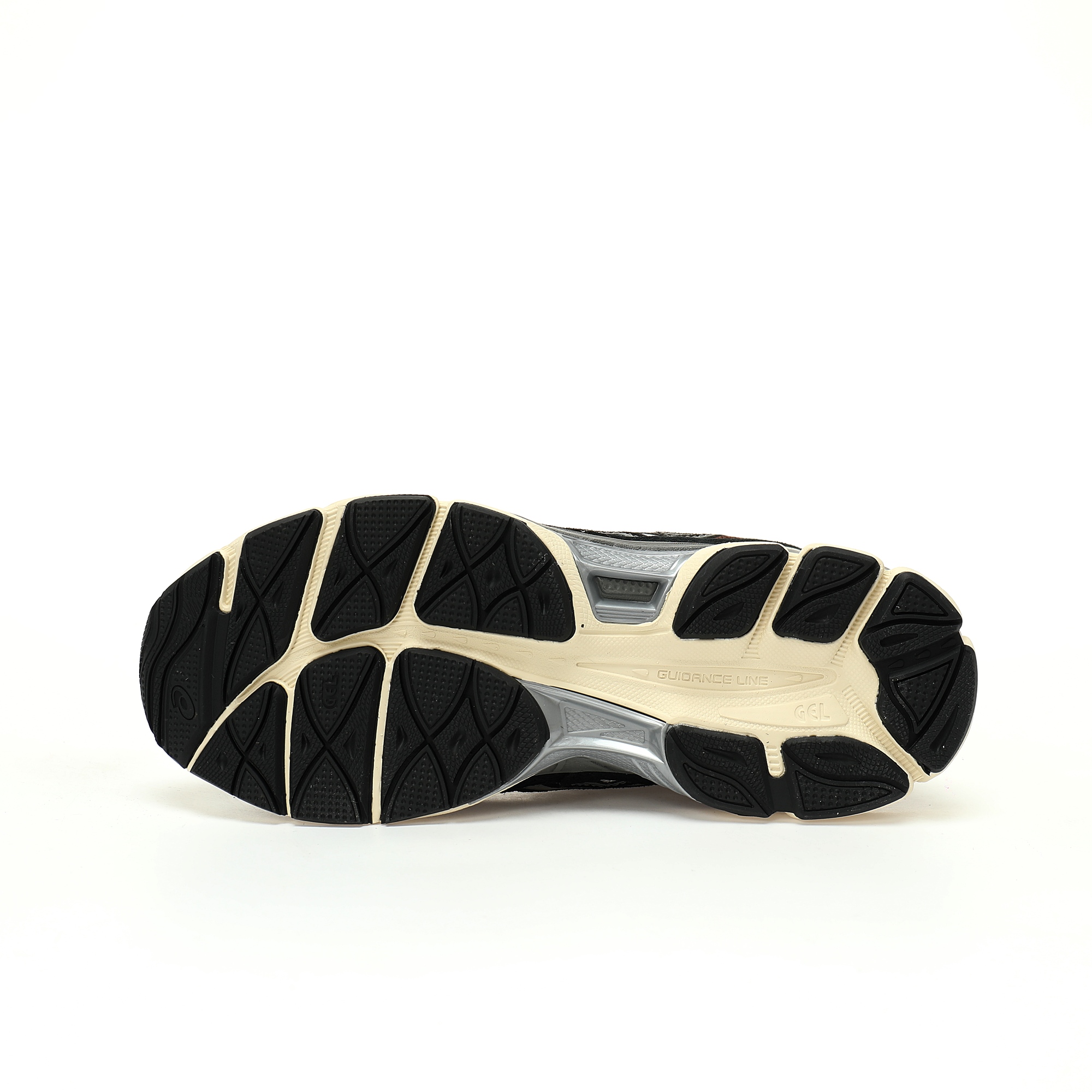 zapatillas Asics burdeos con gris y negro
